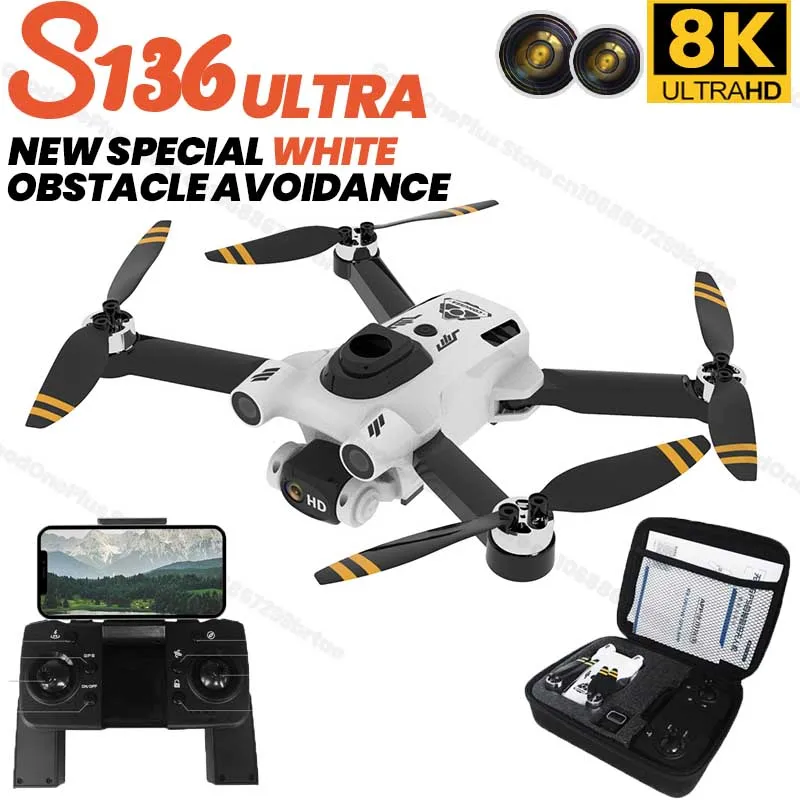 Drone Camera Professional - โดรน S136 Pro Ultra Rc โดรน