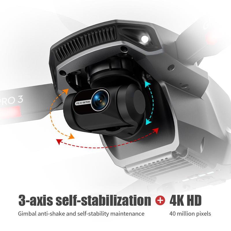 L106 Pro 3 Drone 5G WIFI FPV G - Drone Camera With Gimbal บทวิจารณ์และราคา