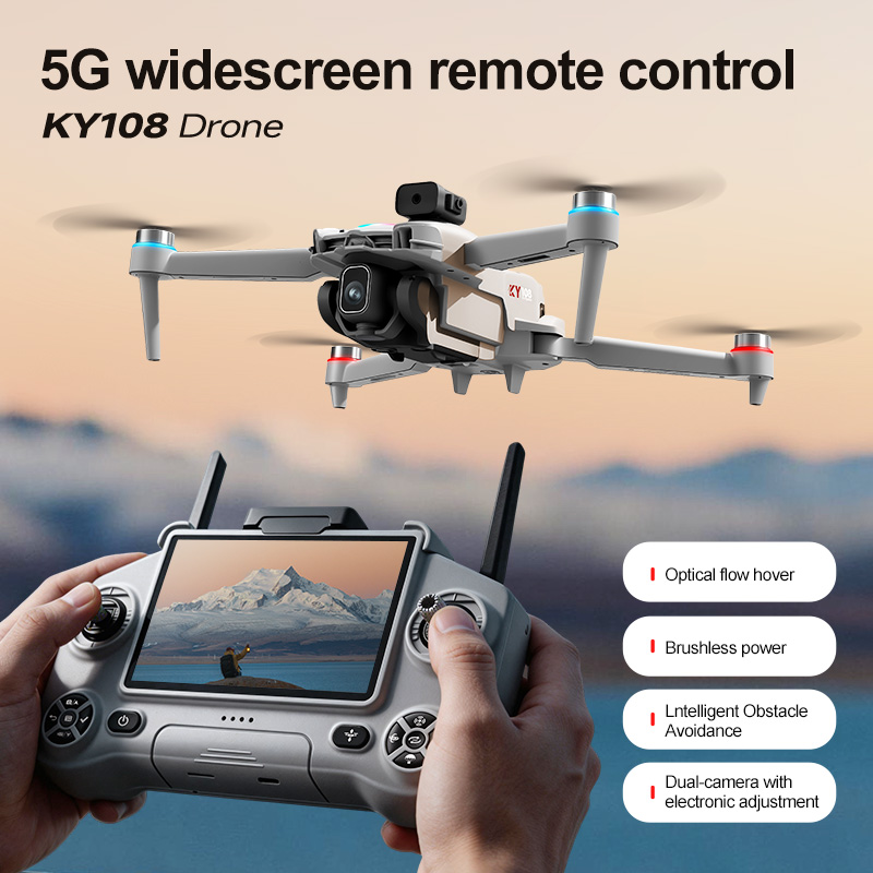 โดรนรุ่นใหม่ KY108 ปี 2026 พร้ - Drone Camera Lens บทวิจารณ์และราคา